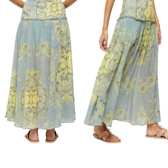 FREE PEOPLE SKIRT MAXI - Picture 3 of 8